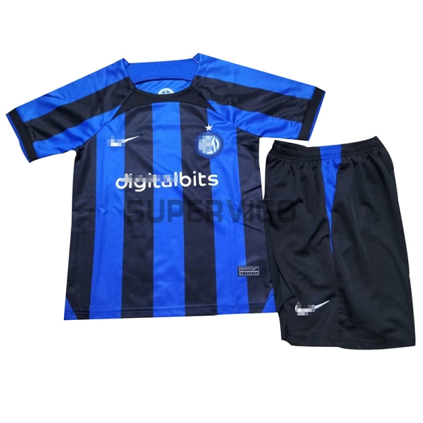 Camiseta Inter de Milan Primera Equipación 2022/2023 Niño Kit