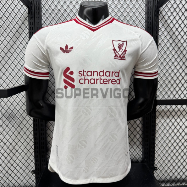Camiseta liverpool Segunda Equipación 2026/2027 Blanco (EDICIÓN JUGADOR)