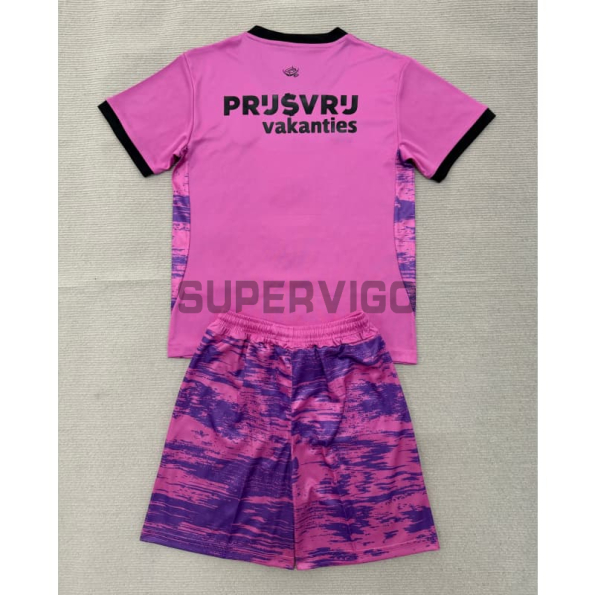 Camiseta de Portero Feyenoord 2026/2027 Rosa Niño Kit