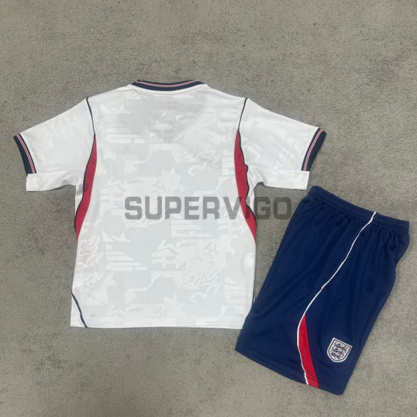 Camiseta Inglaterra 2026 Blanco Niño Kit