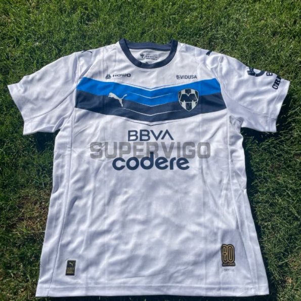 Camiseta SERGIO RAMOS 93 Monterrey Segunda Equipación 2025/2026 Blanco