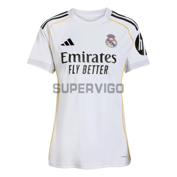 Camiseta MODRIĆ 10 Real Madrid Primera Equipación 2025/2026 Blanco Mujer