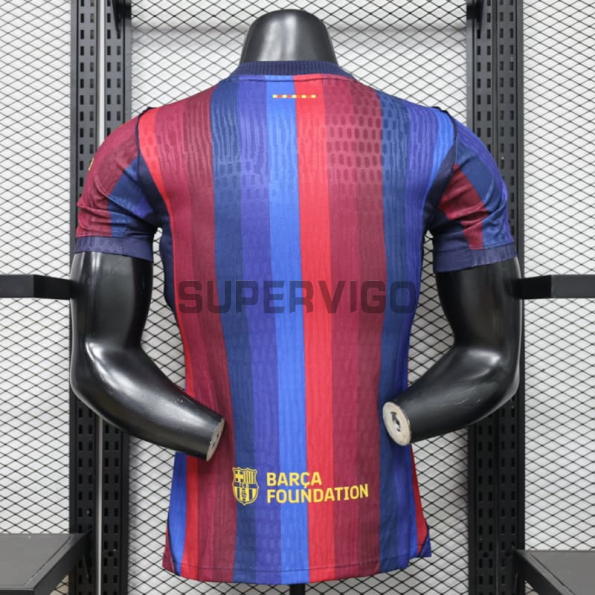 Camiseta Barcelona Primera Equipación 2026/2027 Rojo/Azul (EDICIÓN JUGADOR)