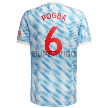 POGBA 6 Manchester United Soccer Jersey Away 2021/2022