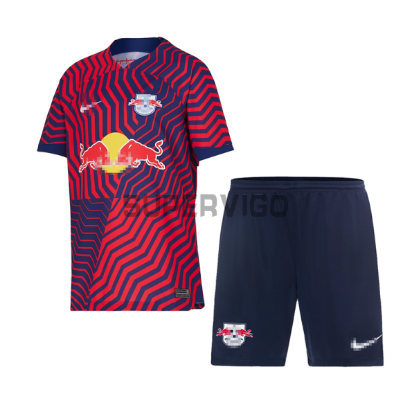 Camiseta Leipzig Segunda Equipación 2023/2024 Niño Kit