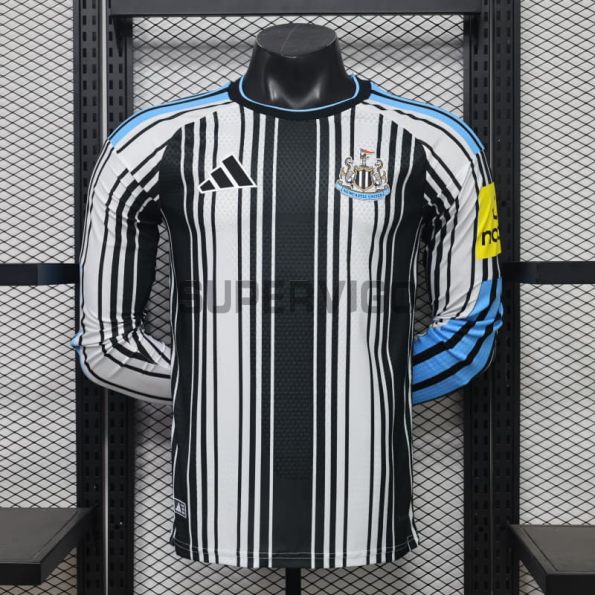 Camiseta Newcastle United Primera Equipación 2026/2027 Negro/Blanco (EDICIÓN JUGADOR)