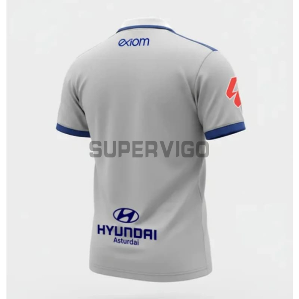 Camiseta Real Oviedo Tercera Equipación 2026/2027 Blanco con Parche La Liga