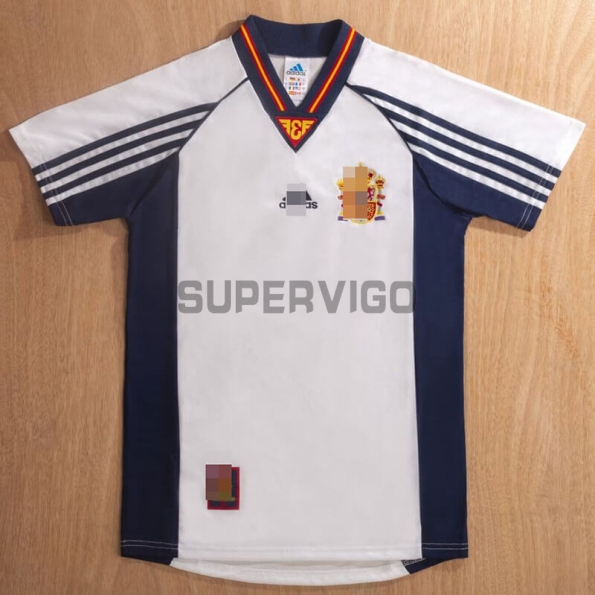 Camiseta España Segunda Equipación Retro 1998