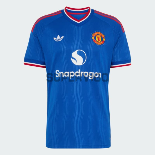 Camiseta Manchester United Segunda Equipación 2026/2027 Azul