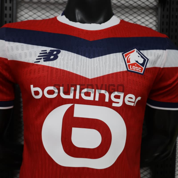 Camiseta Lille OSC Primera Equipación 2026/2027 Rojo (EDICIÓN JUGADOR)