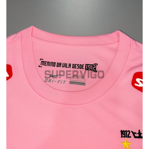 Camiseta Santos FC Retro 2012/2013 ML Rosa