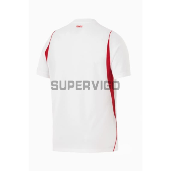 Camiseta Turquía Segunda Equipación Mundial 2026 Blanco