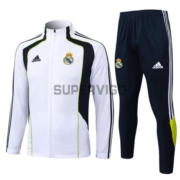 Chaqueta Real Madrid 2025/2026 Blanco/Azul