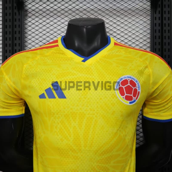 Camiseta Colombia 2026 Amarillo (EDICIÓN JUGADOR)