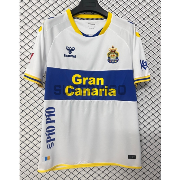 Camiseta Las Palmas Tercera Equipación 2026/2027 Blanco con Parche La Liga