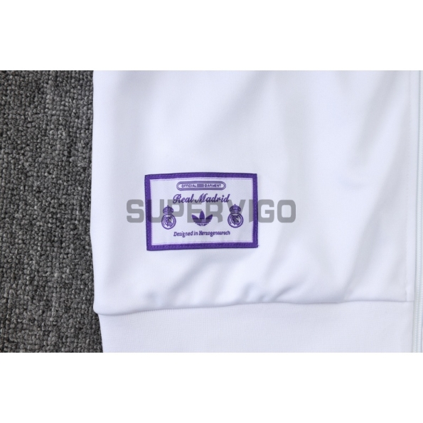 Chandal Real Madrid 2025/2026 Retro Blanco/Morado