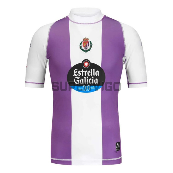 Camiseta Real Valladolid 2025/2026 Versión Especial Morado/Blanco con Parche La Liga