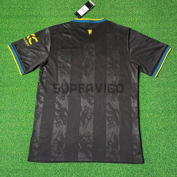 Camiseta Manchester United Tercera Equipación 2025/2026 Negro