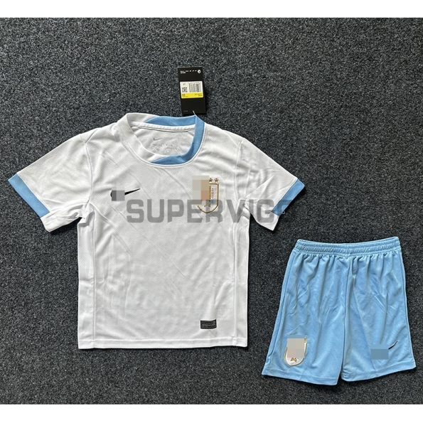 Camiseta Uruguay Segunda Equipación 2024 Niño Kit