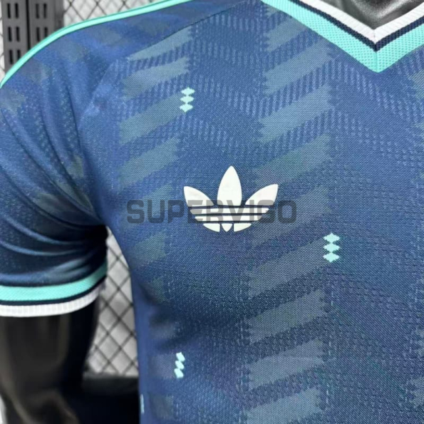 Camiseta Alemania Segunda Equipación Mundial 2026 Azul (EDICIÓN JUGADOR)