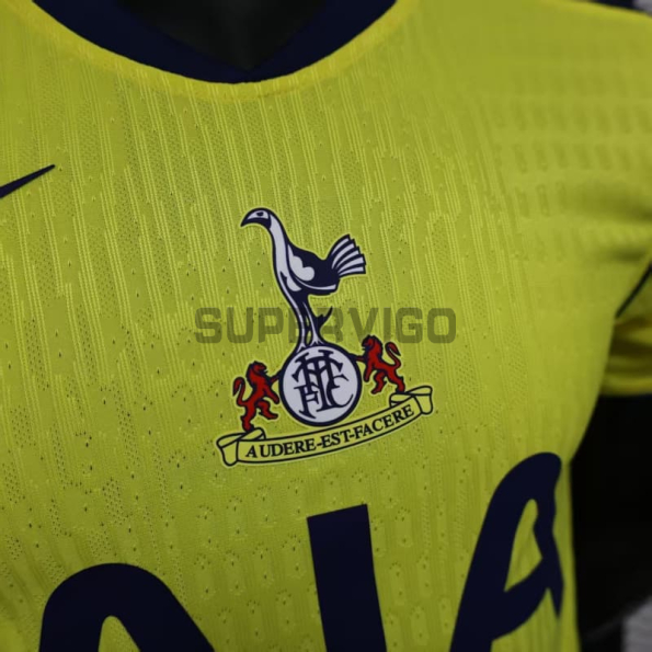 Camiseta Tottenham Hotspur Tercera Equipación 2025/2026 Amarillo (EDICIÓN JUGADOR)