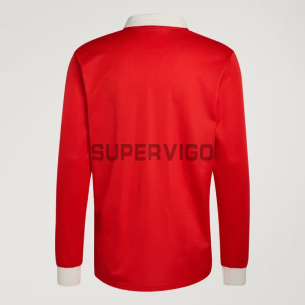 Camiseta Gales 150 Aniversario Edición 2026 ML Rojo