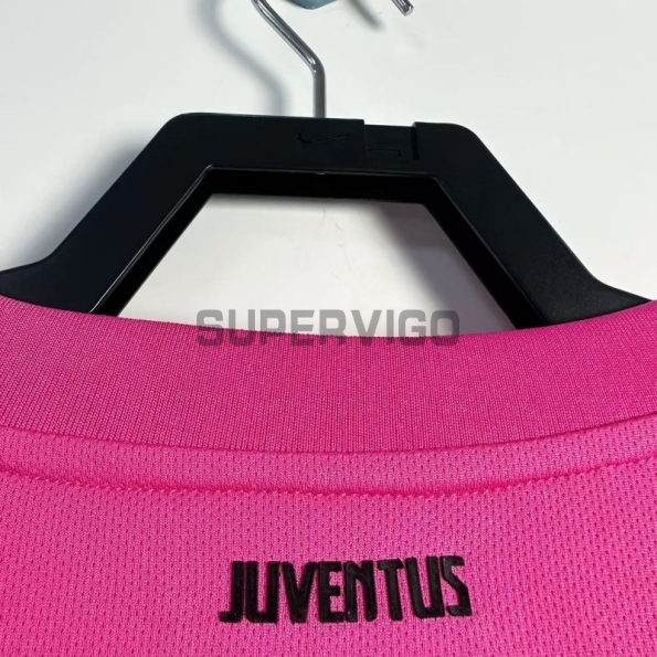 Camiseta Juventus Segunda Equipación Retro 2011/12 ML Rosa