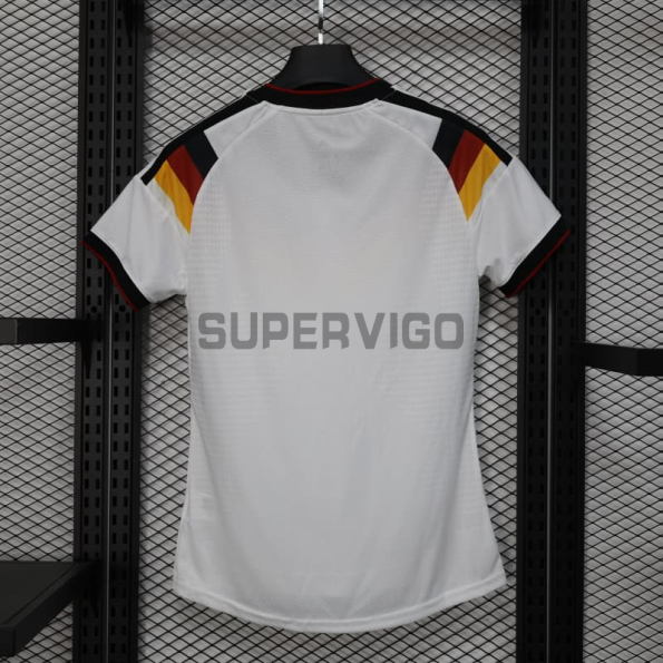 Camiseta Alemania Primera Equipación Mundial 2026 Blanco Mujer (EDICIÓN JUGADOR)