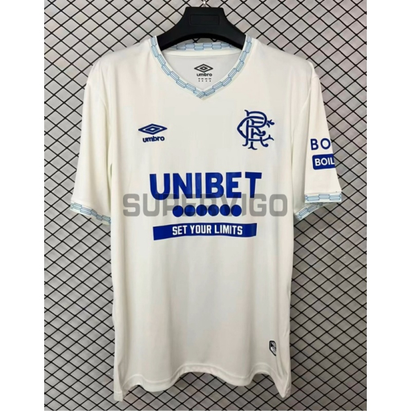 Camiseta Rangers FC Segunda Equipación 2026/2027 Beige