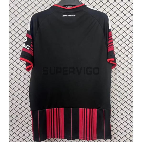 Camiseta Eintracht Fráncfort Primera Equipación 2026/2027 Rojo/Negro