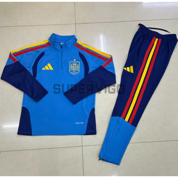 Sudadera De Entrenamiento España 2026 Kit Azul