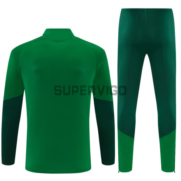 Sudadera de Entrenamiento Argelia 2026 Niño Kit Verde