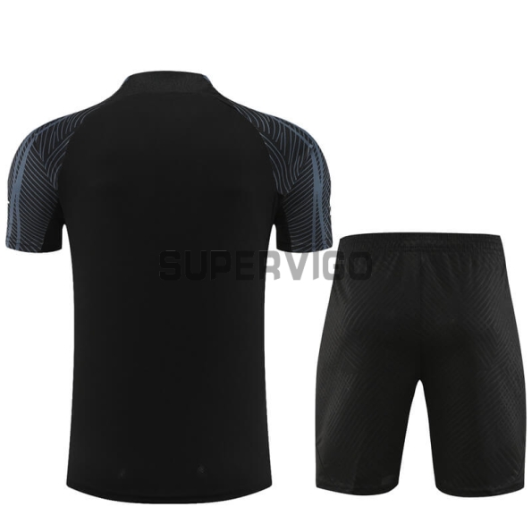 Camiseta de Entrenamiento PSG 2023/2024 Negro Marca Blanco