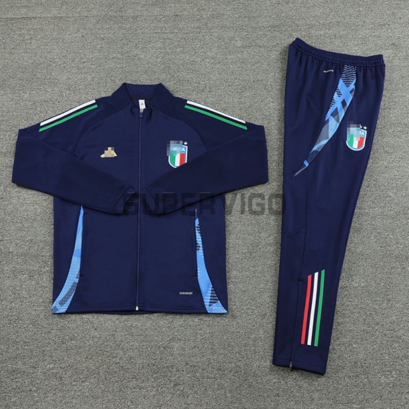 Chaqueta Italia 2024 Azul Marino