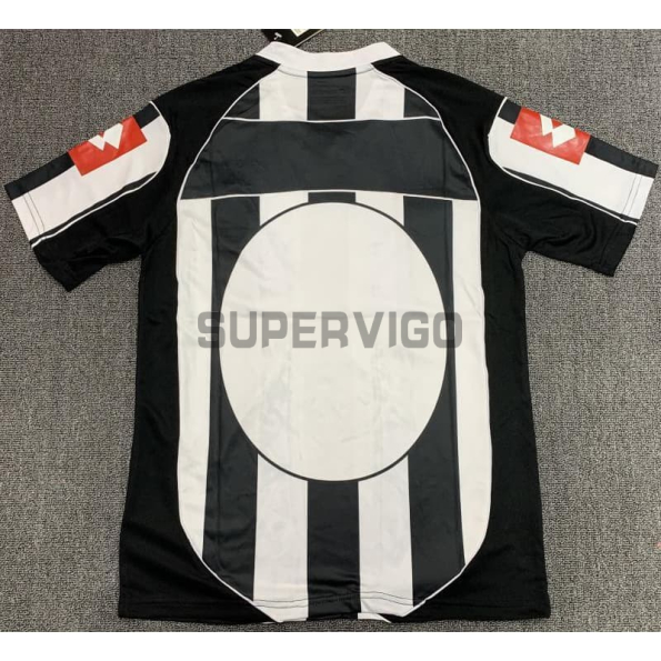 Camiseta Juventus Primera Equipación Retro 2002/03 Blanco/Negro