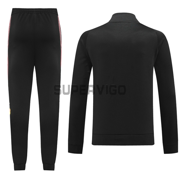 2022/2023 Manchester United Black/Red Training Kit (Jacket+Trouser)