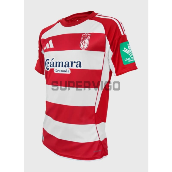 Camiseta Granada Primera Equipación 2025/2026 con Parche La Liga
