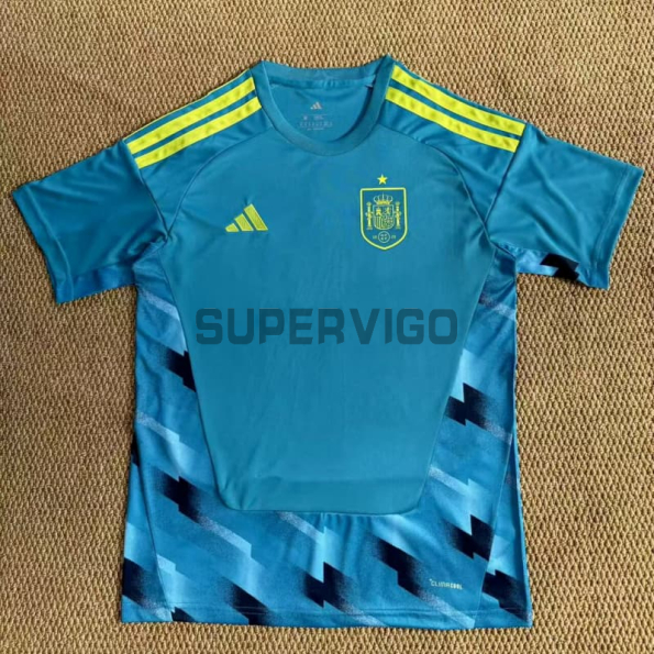 Camiseta de Portero España Primera Equipación Mundial 2026 Azul