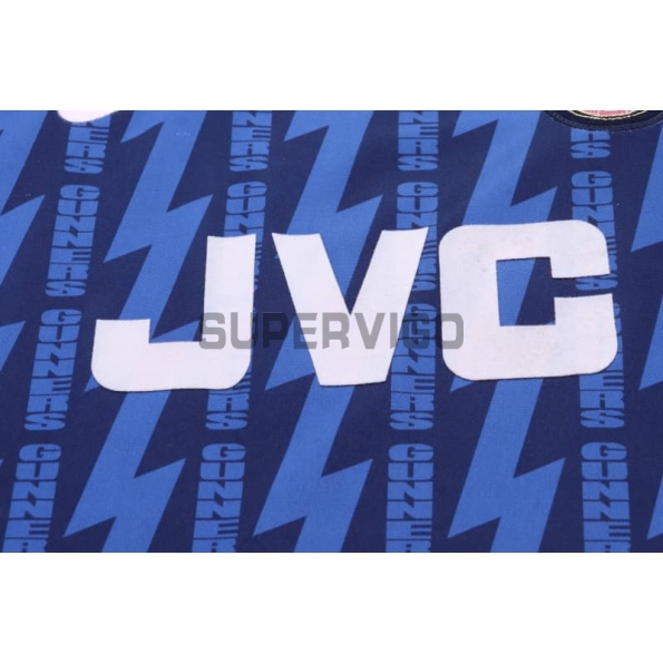 Camiseta Arsenal Segunda Equipación Retro 1994/95 Azul Niño Kit