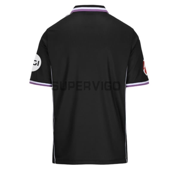 Camiseta Real Valladolid Segunda Equipación 2025/2026 Morado/Negro con Parche La Liga