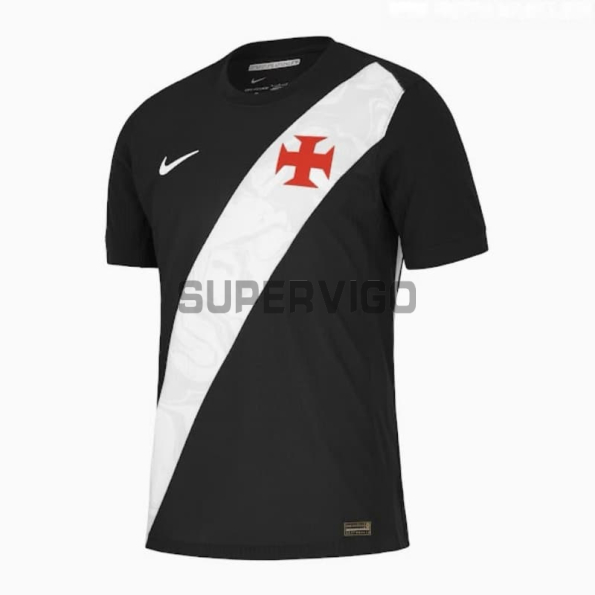Camiseta Vasco da Gama Primera Equipación 2026/2027 Negro/Blanco