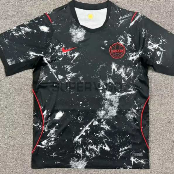 Camiseta Canada Segunda Equipación Mundial 2026 Negro