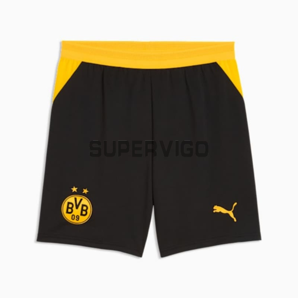 Pantalón Corto Borussia Dortmund Primera Equipación 2026/2027 Negro