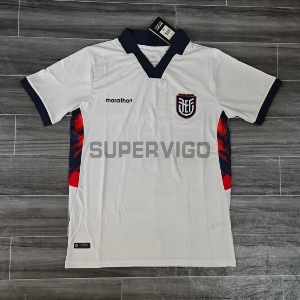 Camiseta Ecuador Tercera Equipación Mundial 2026 Blanquecina
