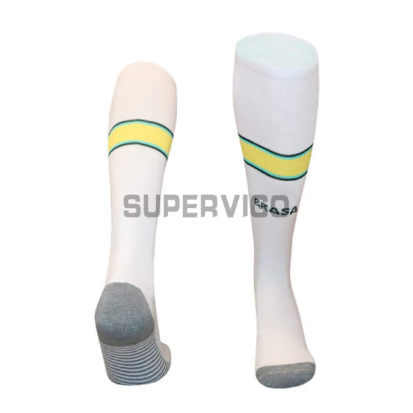 Camiseta Brasil Primera Equipación Mundial 2026 Amarillo Niño Kit