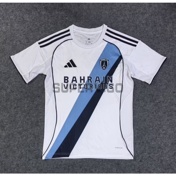 Camiseta Paris FC Segunda Equipación 2025/2026 Blanco