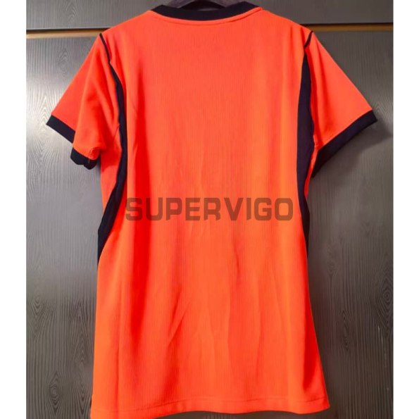 Camiseta Holanda Primera Equipación Mundial 2026 Naranja Mujer