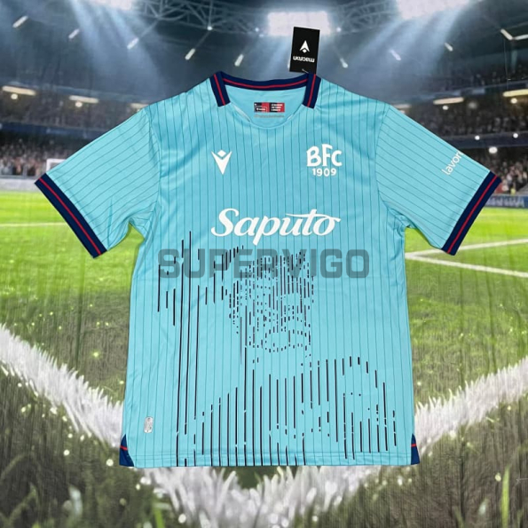 Camiseta Bologna Tercera Equipación 2025/2026 Azul Claro