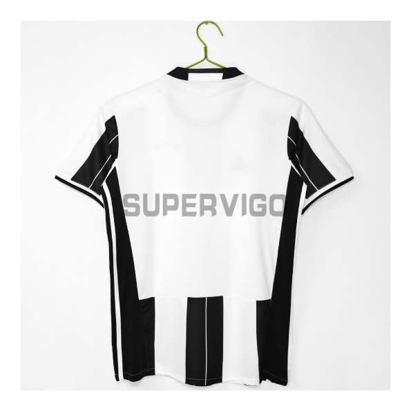 Camiseta Juventus Primera Equipación Retro 2016/2017 Negro/Blanco