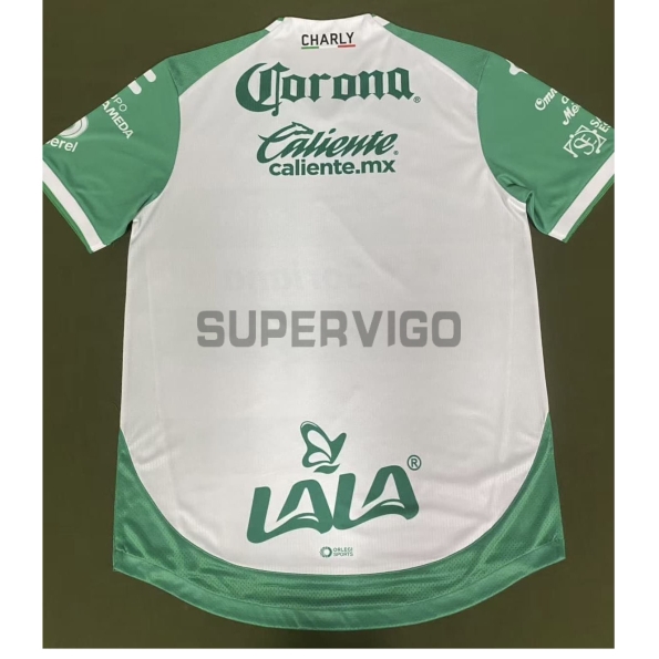 Camiseta Santos Laguna Primera Equipación 2025/2026 Verde/Blanco (EDICIÓN JUGADOR)